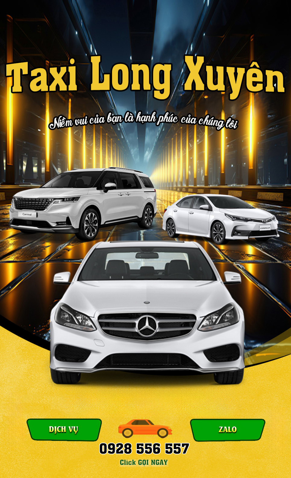 Taxi Nam Thắng Long Xuyên